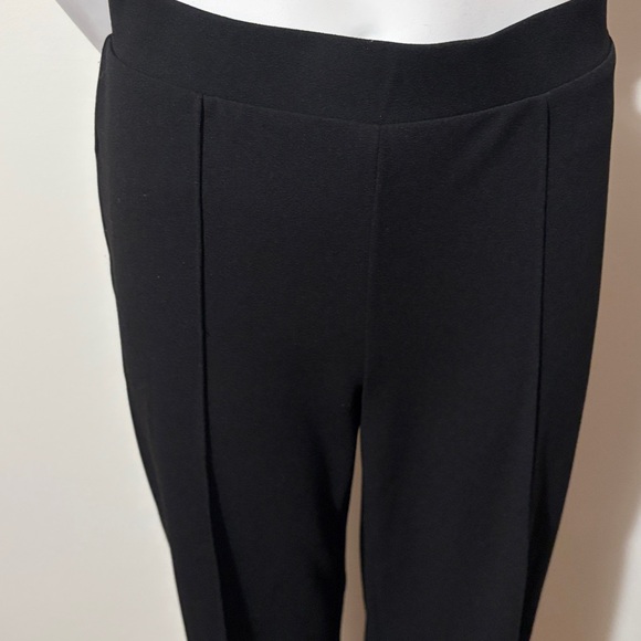 Mango Elegant Black Wide-Leg Trousers Size S - Picture 3 of 13